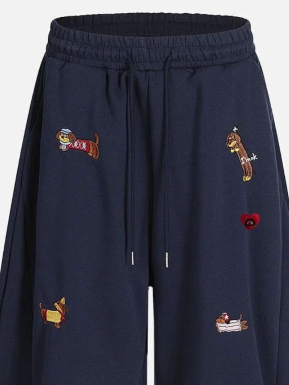 Dachshund Embroidered Oversized Sweatpants - Picture 4 of 4